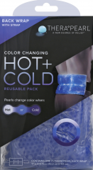 HOT/COLD BACK WRAP W/STRAP THERAPEARL        