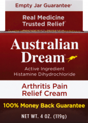 AUSTRALIAN DREAM ARTHRITIS CREAM 4 OZ        
