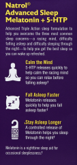 MELATONIN ADV SLEEP (BI-LAYER) TAB 60        