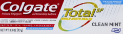 COLGATE TOTAL CLEAN MINT TOOTHPASTE 3.3 OZ   