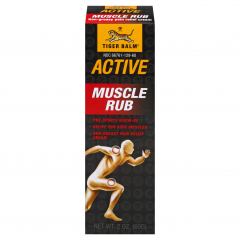 TIGER BALM ACTIVE MUSCLE RUB 2 OZ            