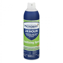 MICROBAN 24 HR SANITIZING SPRAY CITRUS 15 OZ 