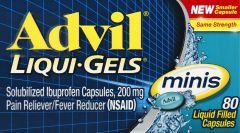 ADVIL LIQUIGELS MINI 80                      