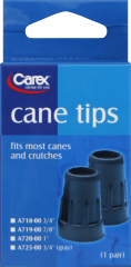 CANE TIP 3/4" GRAY PR A725-00                