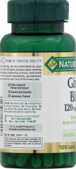 GINKGO BILOBA STD EXT CAP 120 MG 100 NB 4544 