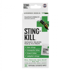 STING KILL WIPES 8                           