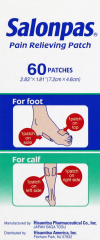 SALONPAS PAIN PATCH 60                       