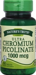 CHROMIUM PICOLINATE CAP 1000 MCG 90 NT       