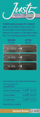 JUST 5 WOMEN HAIRCOLOR DARKEST BROWN         