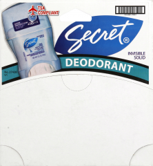 TRL SECRET DEODORANT INVIS SOLID .5OZ CTN/6  