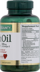 FISH OIL OMEGA 3 SG 1000MG 100 EC ODORLESS NB
