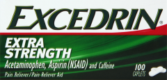 EXCEDRIN EXTRA STRENGTH CAPLET 100           