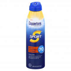 COPPERTONE SPORT CONTINUOUS SPR SPF70 5.5 OZ 