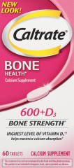 CALTRATE 600 TAB W/VITAMIN D 60              