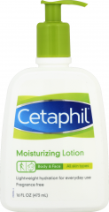 CETAPHIL MOISTURIZING LOTION 16 OZ           