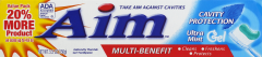 AIM CAVITY PROTECTION MINT GEL T/PASTE 5.5 OZ