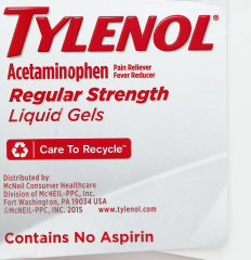 TYLENOL LIQUID GEL REGULAR STRENGTH 90       