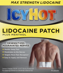 ICY HOT LIDOCAINE PATCH 5                    
