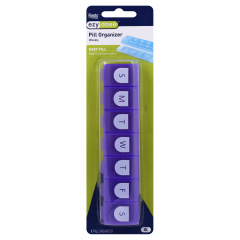 PILL REMINDER WEEKLY 7 COMP EASY FILL        