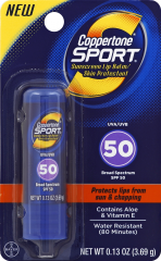 COPPERTONE SPORT LIP BALM SPF 50 0.13 OZ     