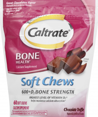 CALTRATE SOFT CHEW CHOCOLATE 60              