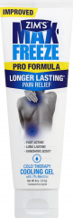 ZIMS MAX FREEZE PRO GEL 4 OZ                 
