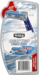 SCHICK QUATTRO DISPOSABLE MEN 3              