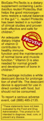 BIOGAIA PROTECTIS BABY DROPS 10 ML           
