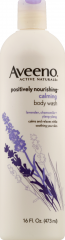 AVEENO POSITIVELY NOURISH CALM B/WASH 16 OZ  