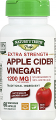 APPLE CIDER VINEGAR 1200 MG VEG CAP 60 NT    