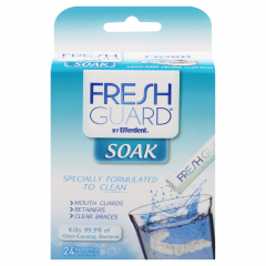 FRESH GUARD BY EFFERDENT SOAK 24             