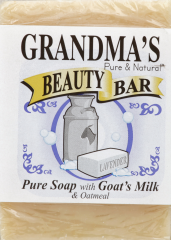 GRANDMAS BEAUTY BAR LAVENDAR/OATMEAL 4 OZ    