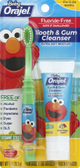 BABY ORAJEL T/GUM CL W/TBRUSH APPLE/BAN 1 OZ 
