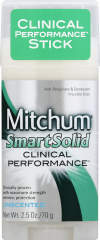 MITCHUM SMART SOLID AP UNSCENTED 2.5 OZ      
