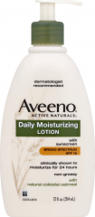 AVEENO DAILY MOISTURIZING LOTION SPF15 12 OZ 