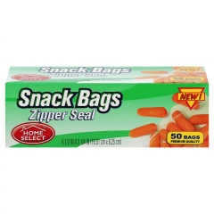 HOME SELECT SNACK BAG 50 CS/24               