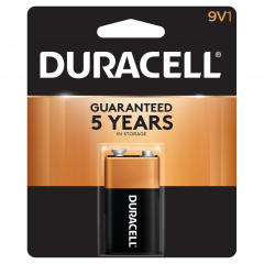 DURACELL BATT 9 VOLT ALKALINE #MN1604B1Z     