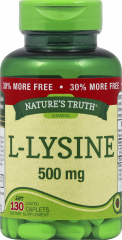 L-LYSINE 500 MG TAB 130 NT                   