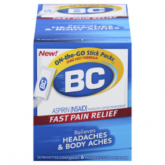 B.C. REGULAR HEADACHE POWDER 6 CTN/24        