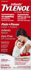 TYLENOL INFANT DYE-FREE CHERRY 2 OZ          