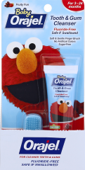 BABY ORAJEL TOOTH/GUM CLEANSER MIX FRUIT 1 OZ