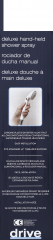 SHOWER SPRAY HANDHELD W/DIVERTER VALVE DR    