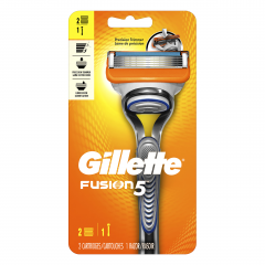 FUSION 5 MEN RAZOR + 2 REFILLS               
