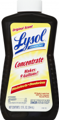 LYSOL DISINFECT CONCENTRATE REG SCENT 12 OZ  