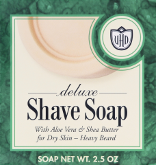 SHAVE SOAP DELUXE 2.5 OZ VAN DER HAGEN       