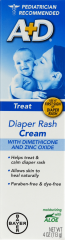 A & D CREAM WITH ZINC OXIDE 4 OZ             