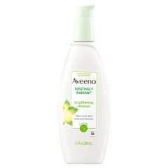 AVEENO POSITIVELY RADIANT CLEANSER 6.7 OZ    