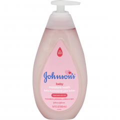 JOHNSON BABY MOISTURE WASH 16.9 OZ           