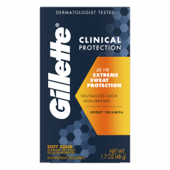GILLETTE CLINICAL AD SOLID AP ARCTIC CL 1.7OZ