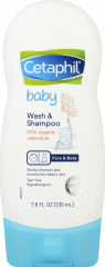 CETAPHIL BABY WASH & SHAMPOO 7.8 OZ          